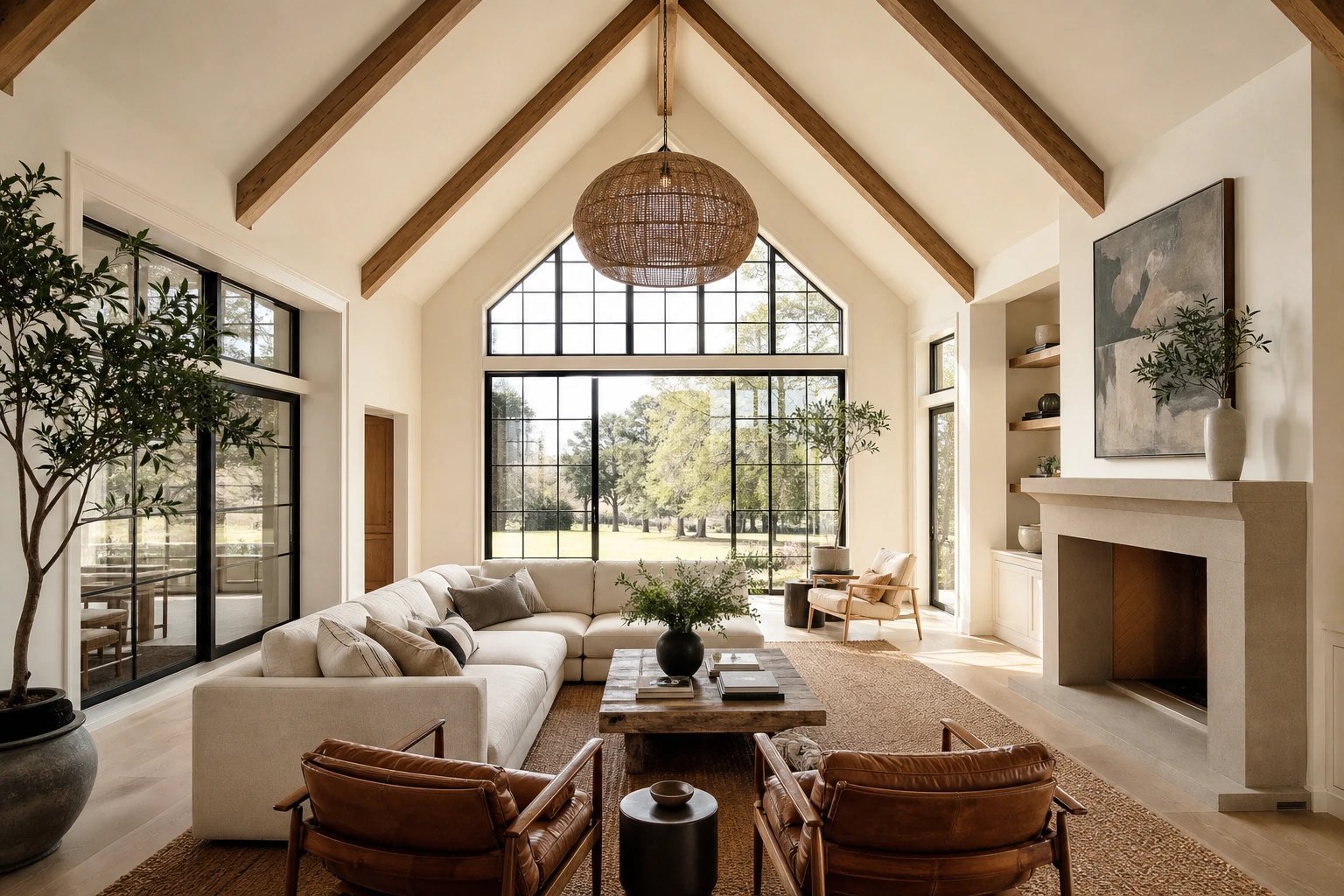 16 Modern Barn House Interiors That Blend Rustic Charm and Fresh Style