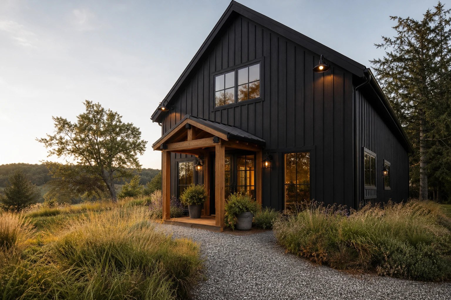 16 Modern Black Barn Exteriors That Turn Heads Instantly