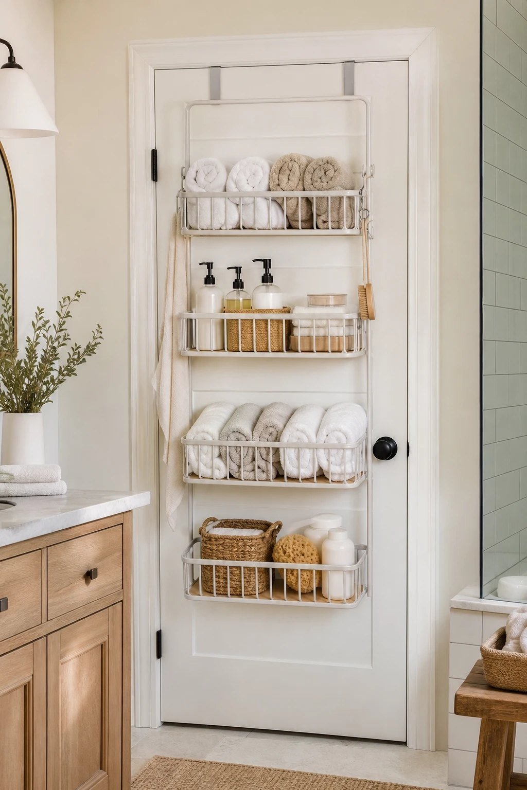 Over the door storage