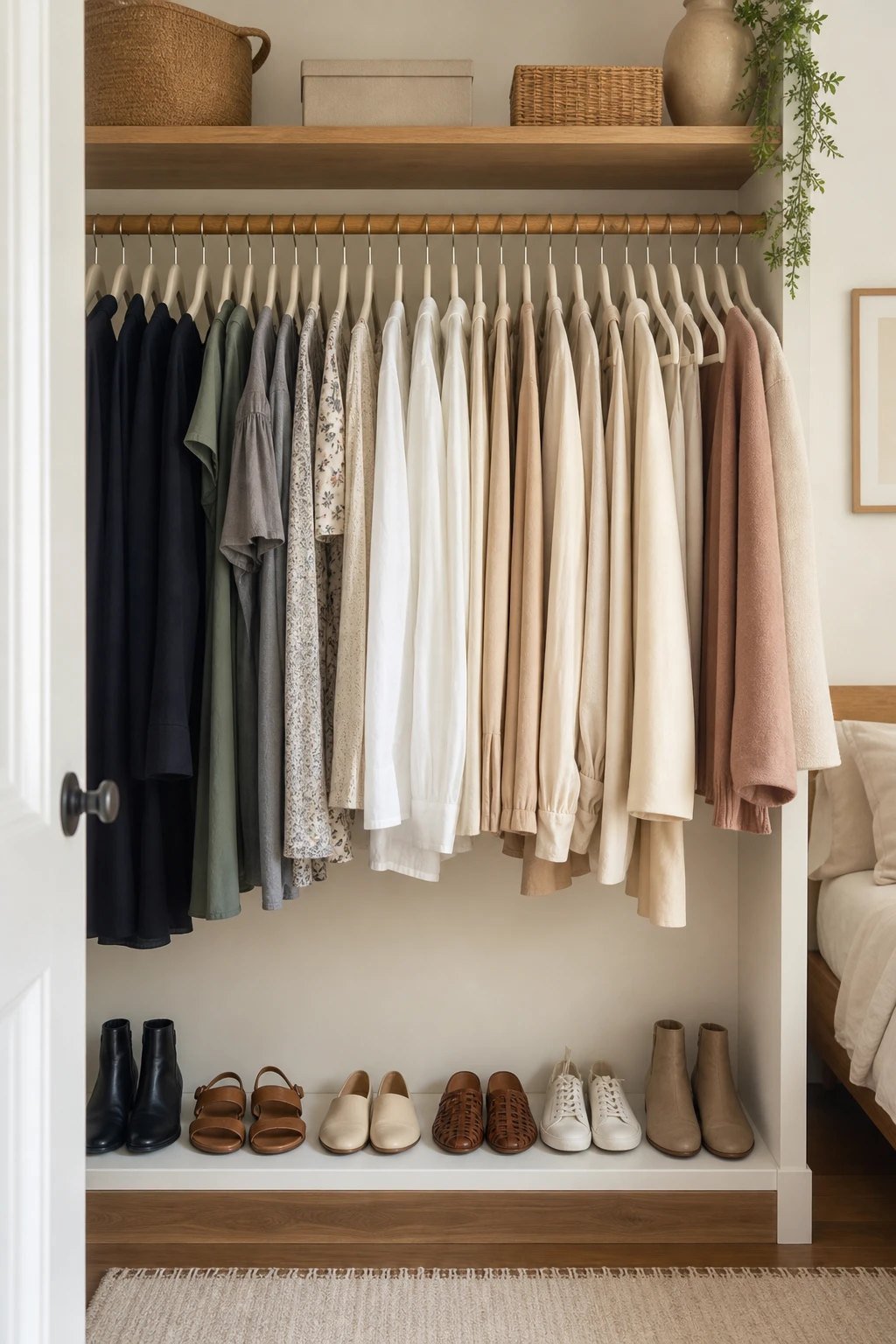 Matching slim hangers