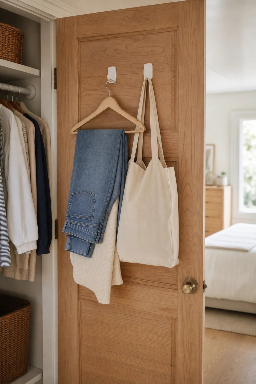 Hooks for tomorrow's outfit