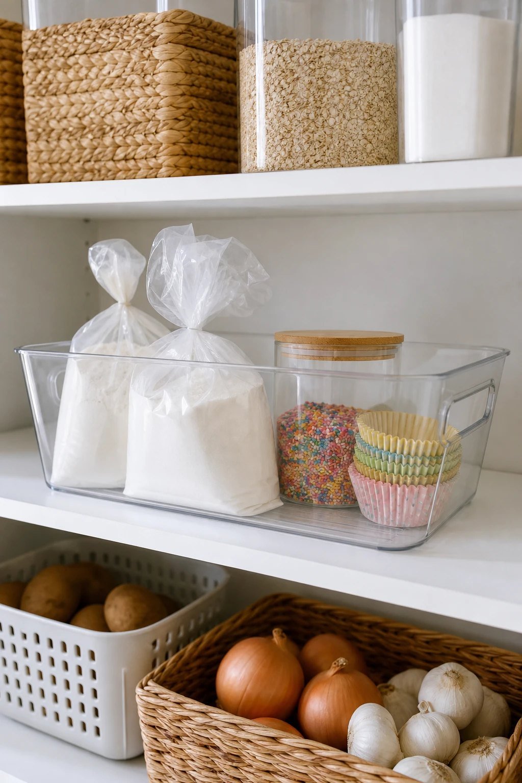 A baking bin you can lift out