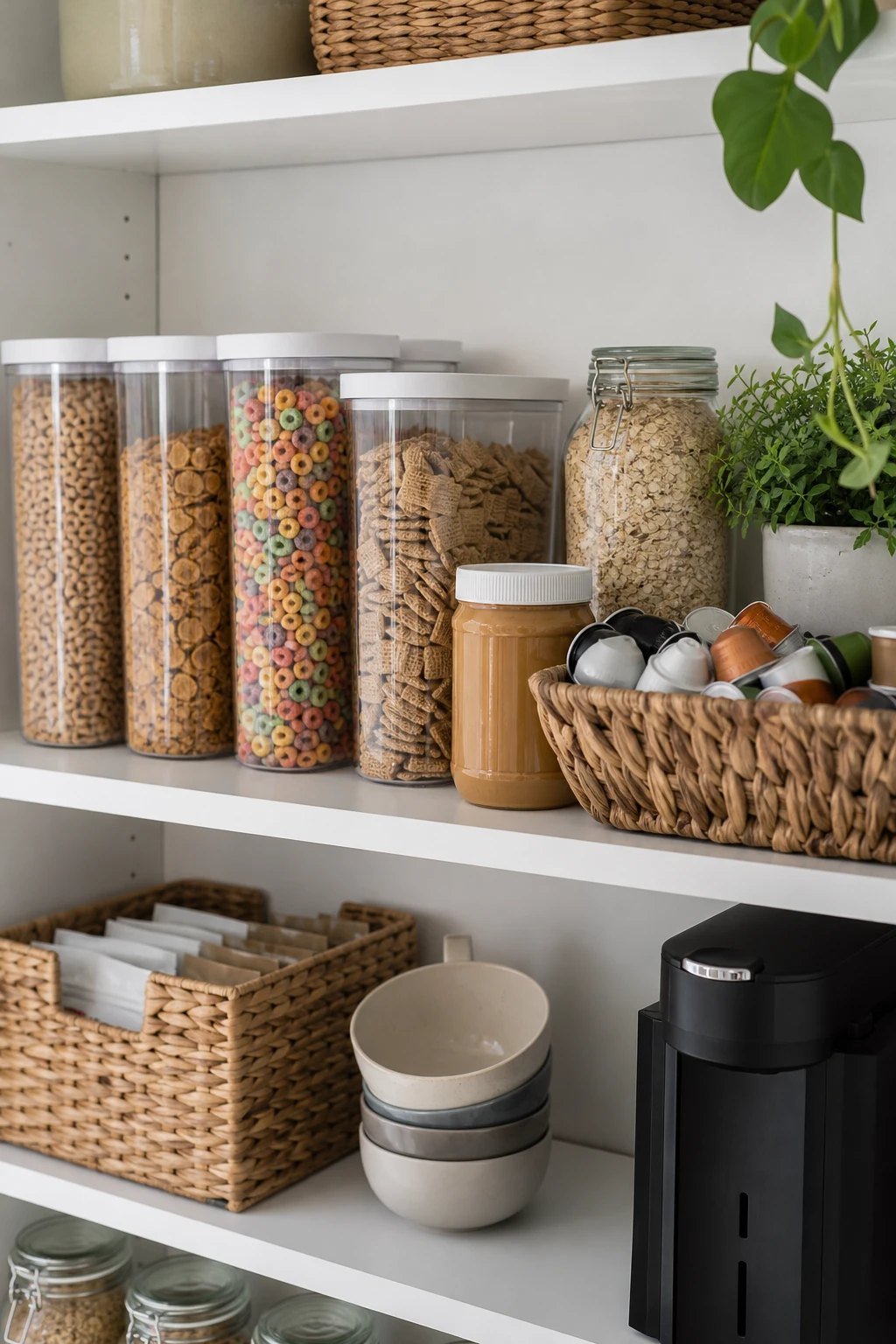 A breakfast zone