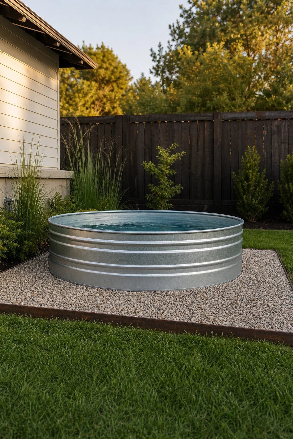 Start with a level gravel pad