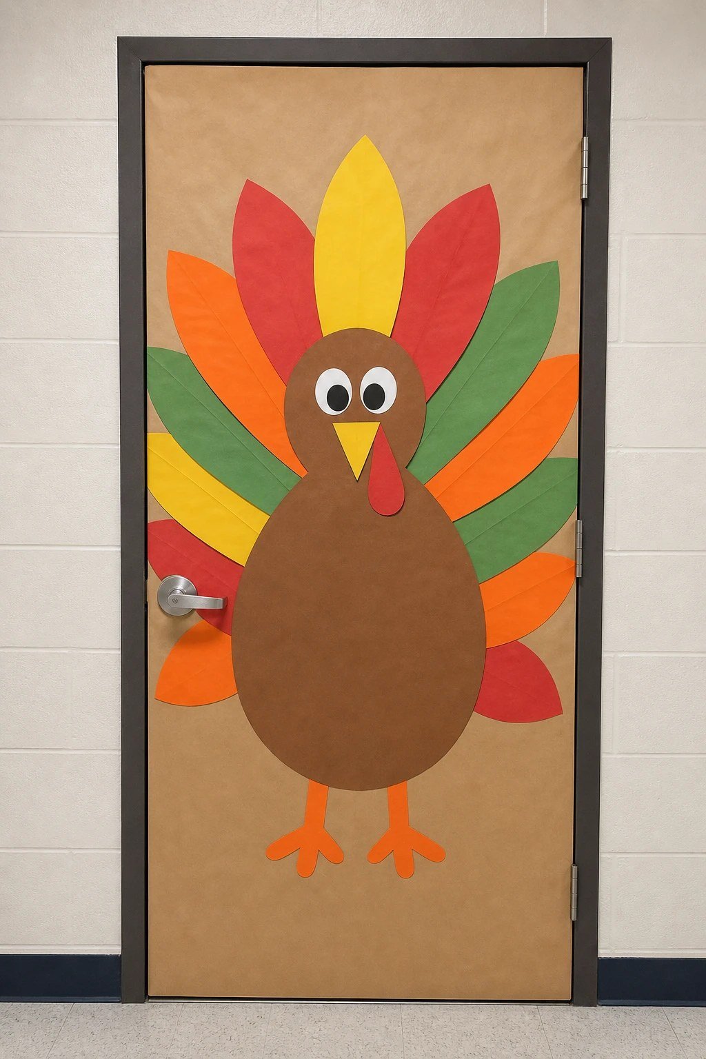 A giant friendly turkey