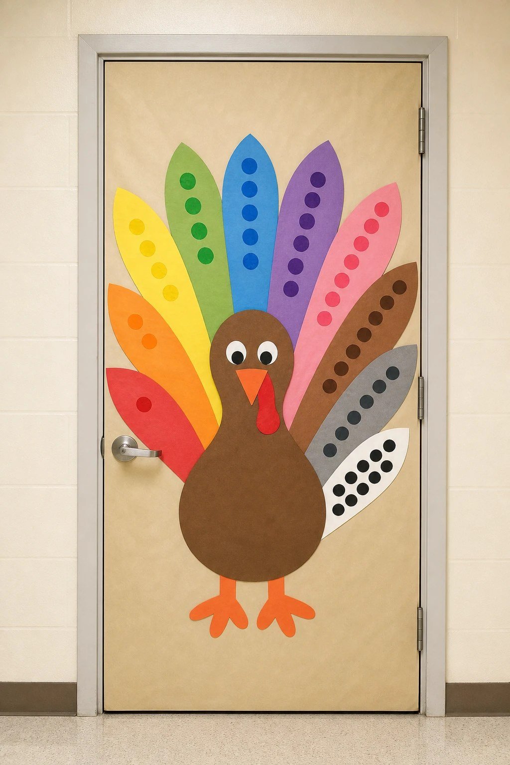 Turkey counting door