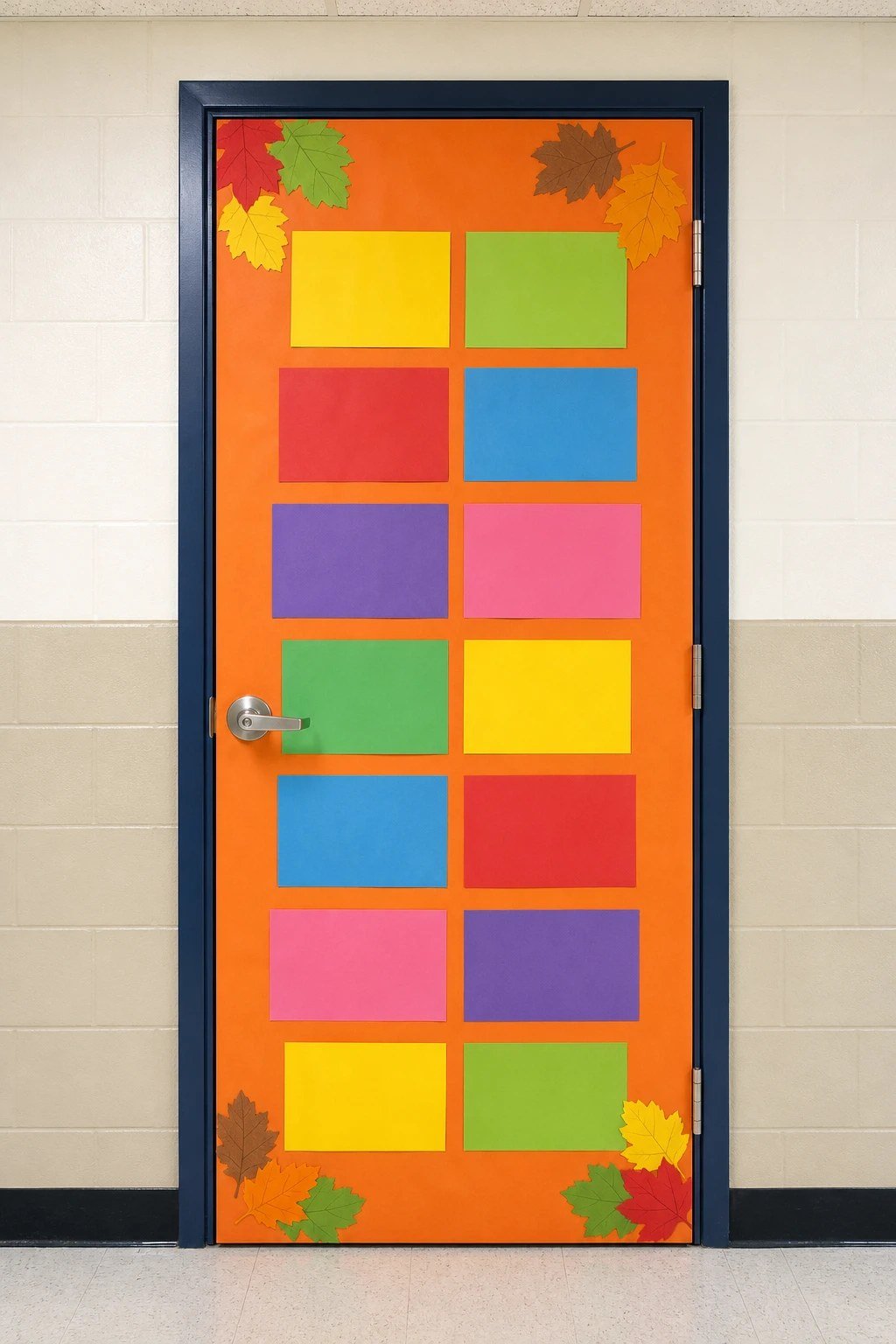 Thanksgiving word door