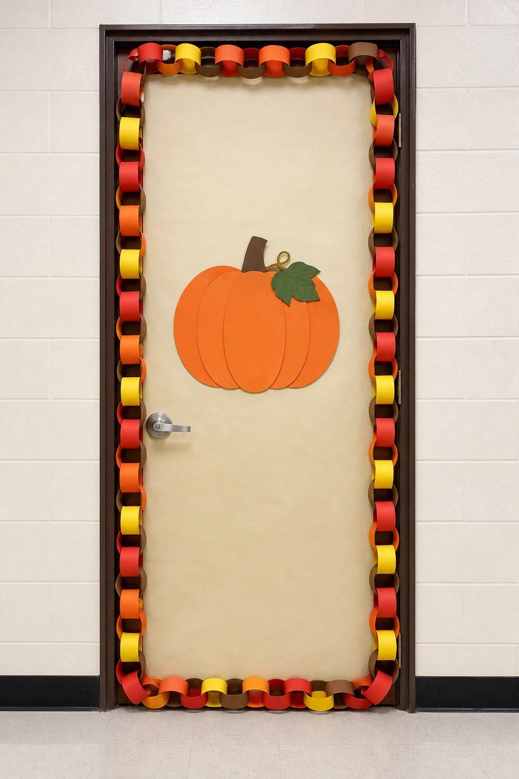 A thankful paper chain