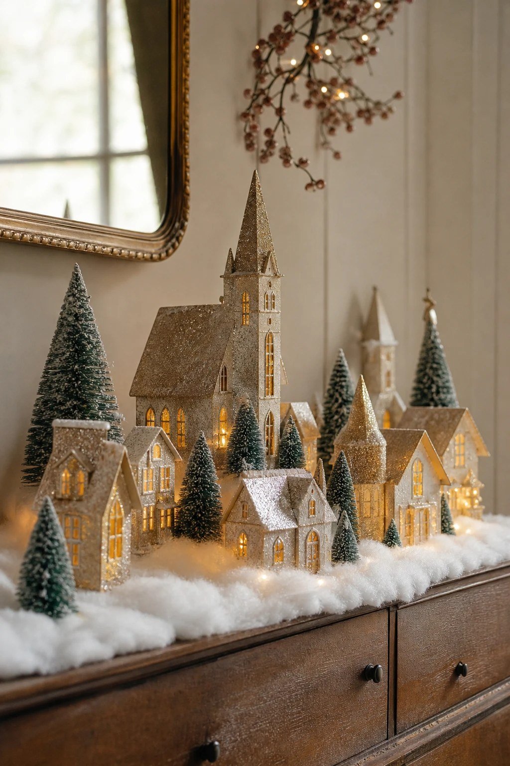 A little Christmas village