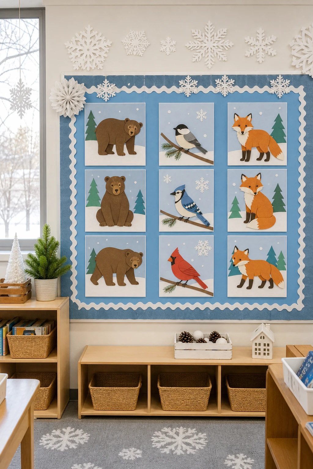 Animals in winter