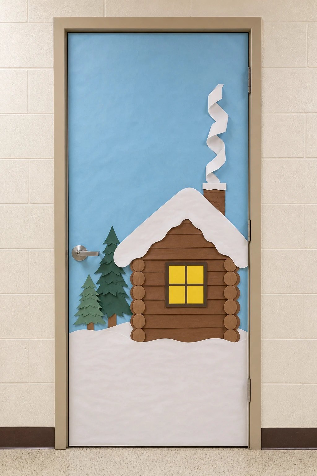 Winter cabin