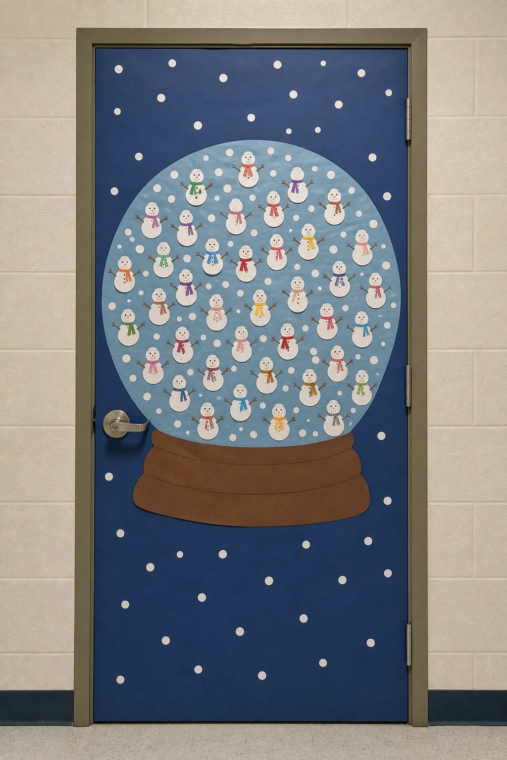 Class snow globe