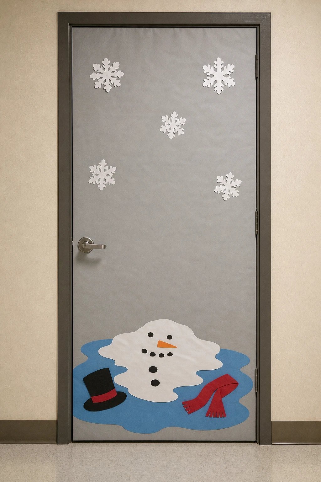Melting snowman