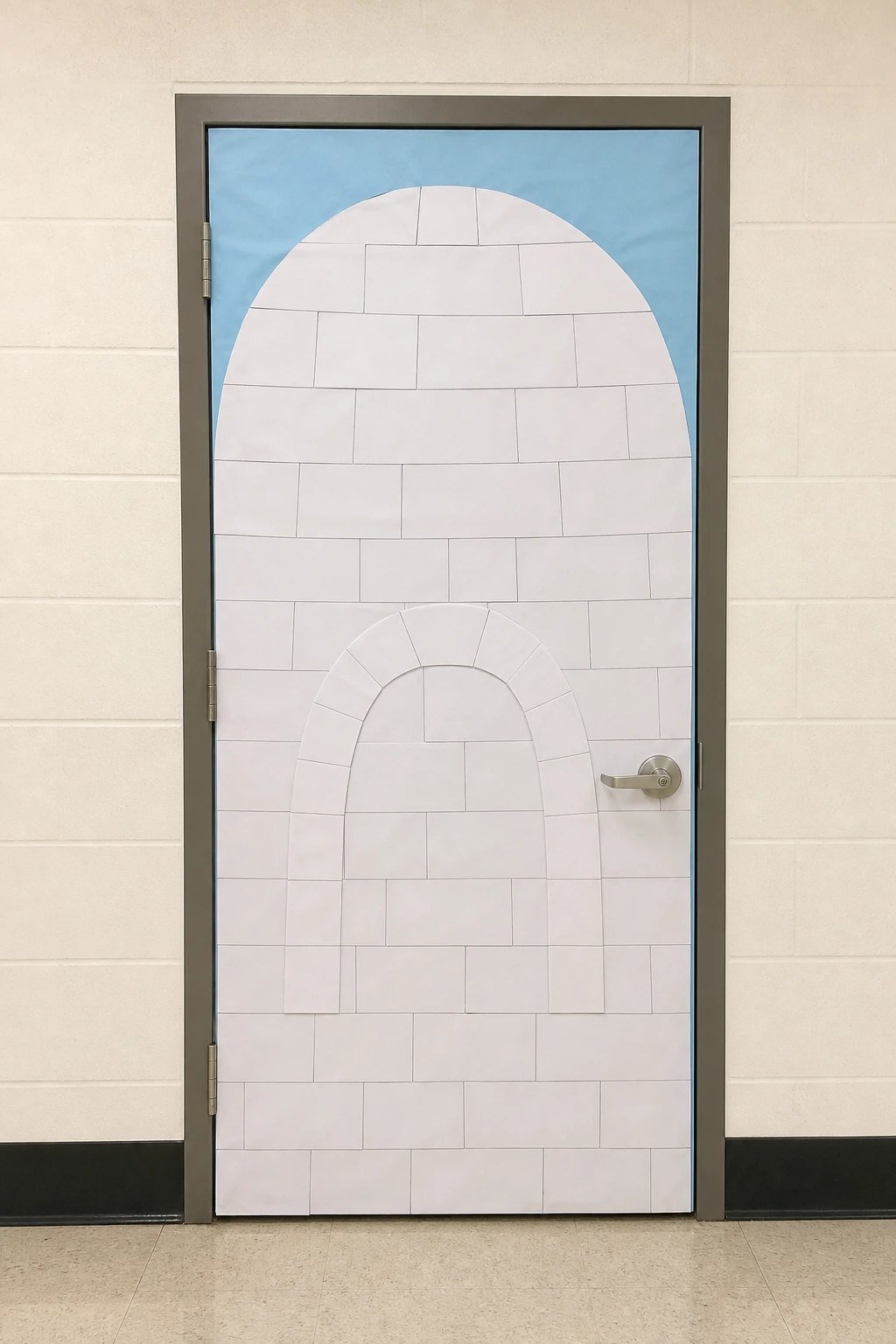 Igloo entrance