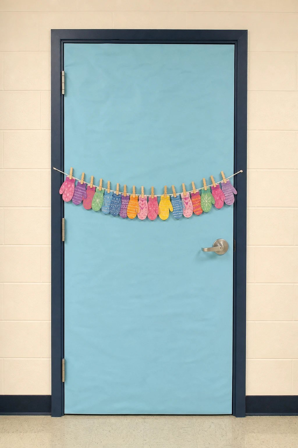 Mitten clothesline